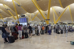 Imagen del Aeropuerto Madrid-Barajas.